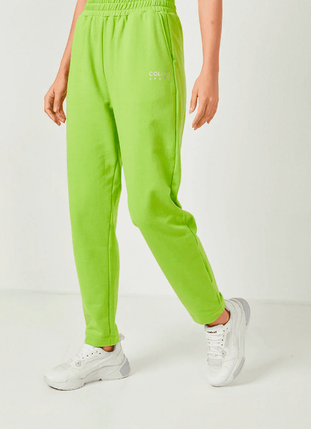 Calça de Moletom Bege Colcci