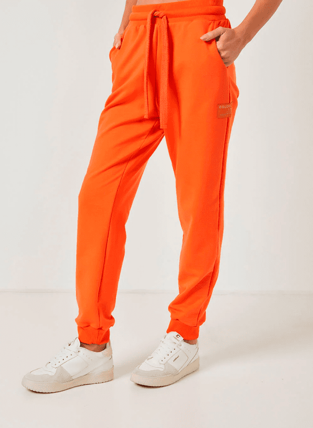 Calça em Moletom Feminino Colcci