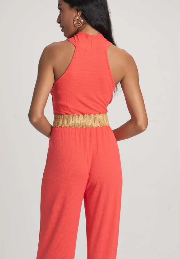 Calça em New Favo Doce Trama