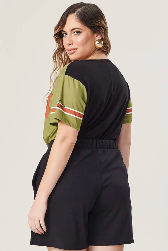 Shorts em Bodycon Lisamour